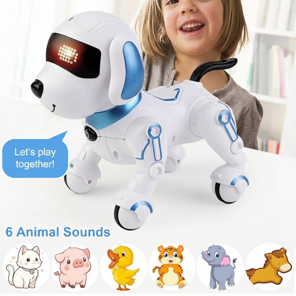NovaPup タッチとコマンドに反応する子供向けインタラクティブロボット犬