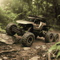 TrailRover 6WD RCモンスタートラック LEDライト付き 最大52km/h オフロードパワー