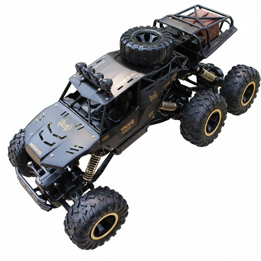 TrailRover 6WD RCモンスタートラック LEDライト付き 最大52km/h オフロードパワー
