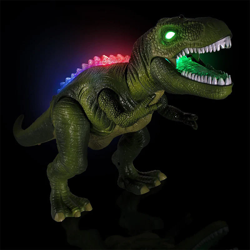LEDエフェクト付きインタラクティブリモコン操作ティラノサウルスおもちゃ