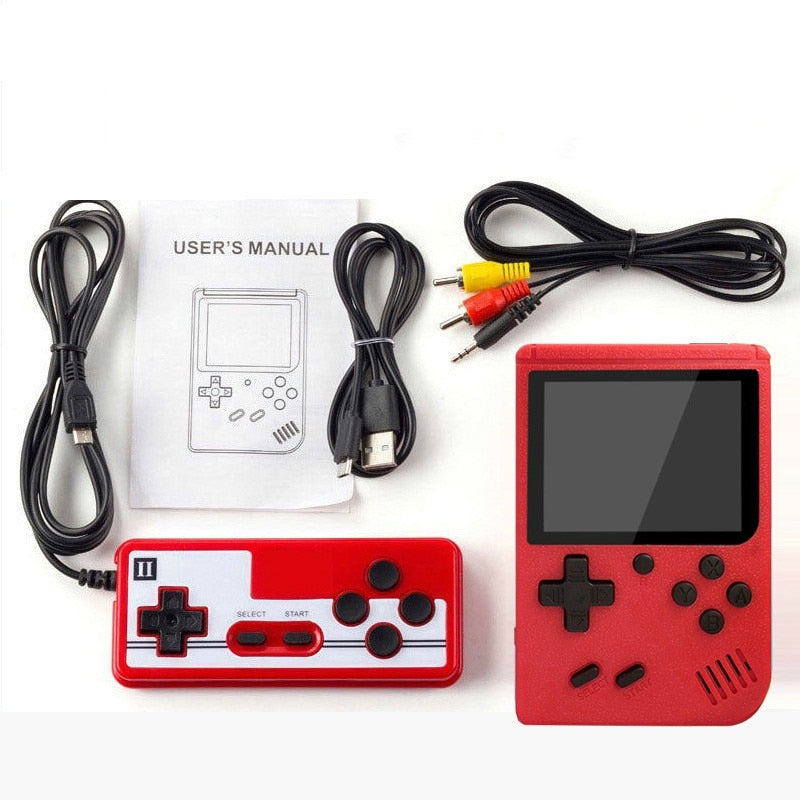 Portable Retro Gaming Console With 400 Classic Games