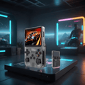 レトロゲーマー向け 10000ゲーム搭載 3.5インチIPSスクリーン レトロ携帯ゲーム機