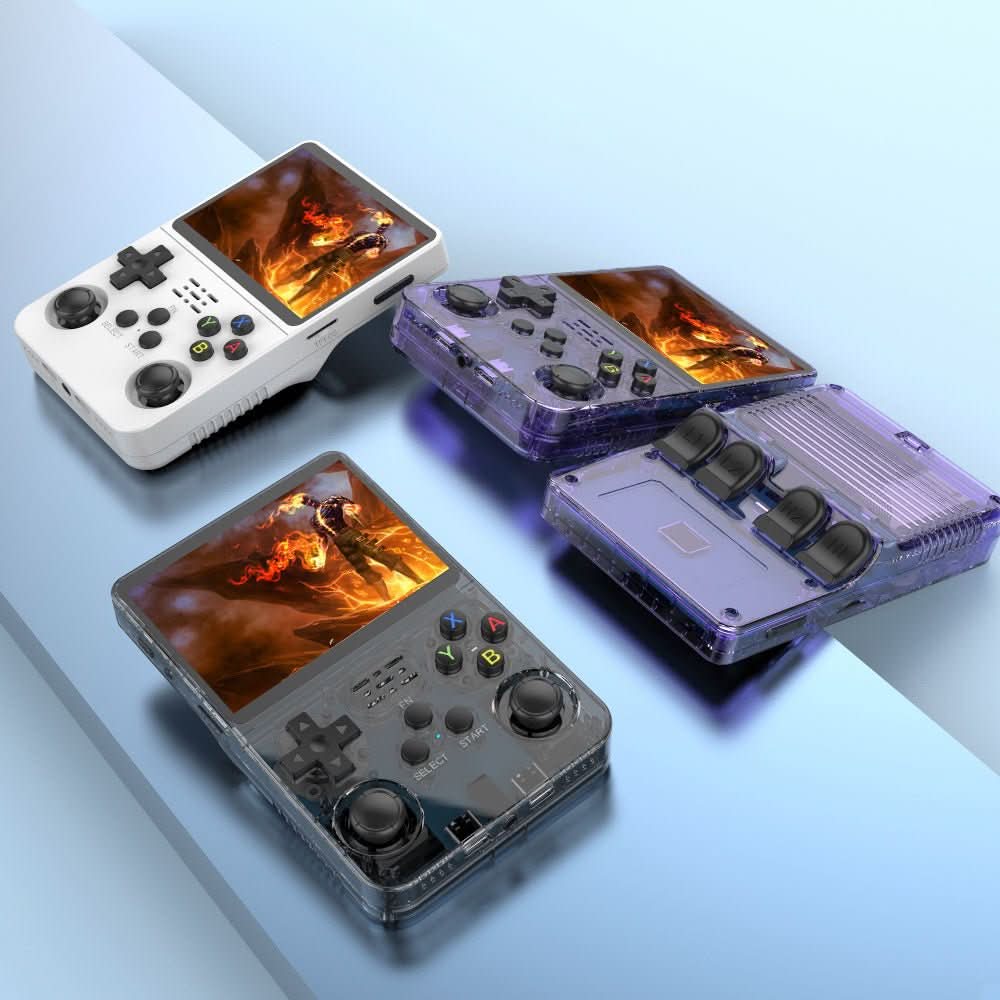 レトロゲーマー向け 10000ゲーム搭載 3.5インチIPSスクリーン レトロ携帯ゲーム機