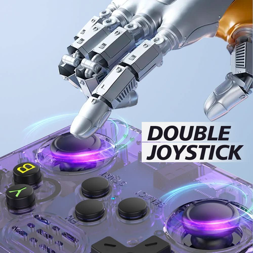 レトロゲーマー向け 10000ゲーム搭載 3.5インチIPSスクリーン レトロ携帯ゲーム機