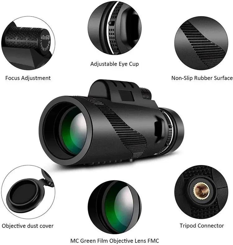 Apex Prism 80x nagyítású professzionális egyszemes távcső