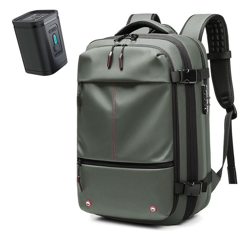 AeroFlex Compressible Laptop Backpack For Travelers Ultra Lightweight Organizer
