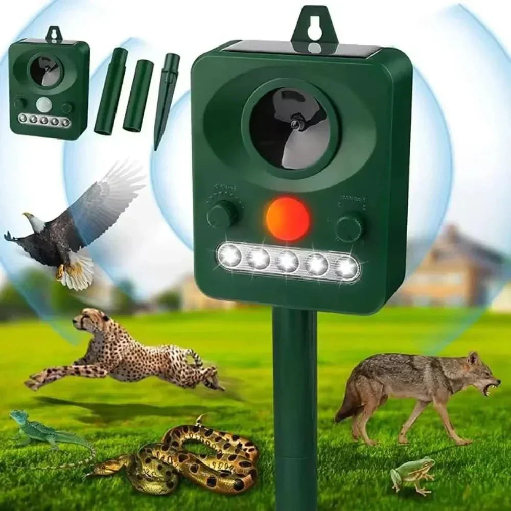 猫と犬用超音波動物撃退器 効果的な保護