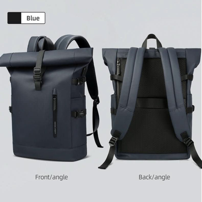 AeroTrail bővíthető rolltop hátizsák laptoprekesszel ingázóknak