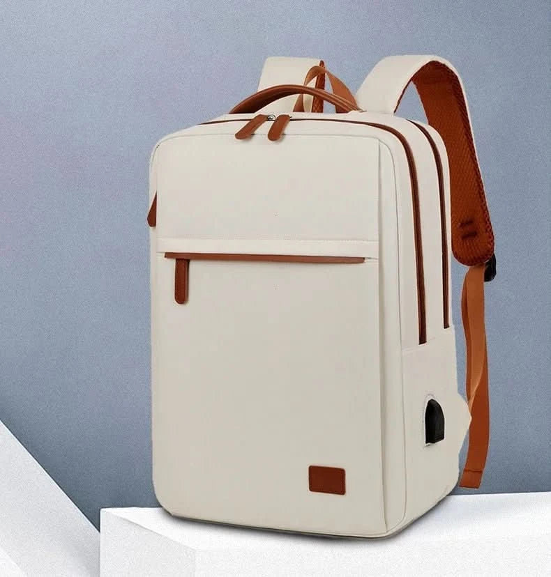 Astra hátizsák utazáshoz, laptop táska USB porttal, tartós Oxford anyagból, ingázóknak
