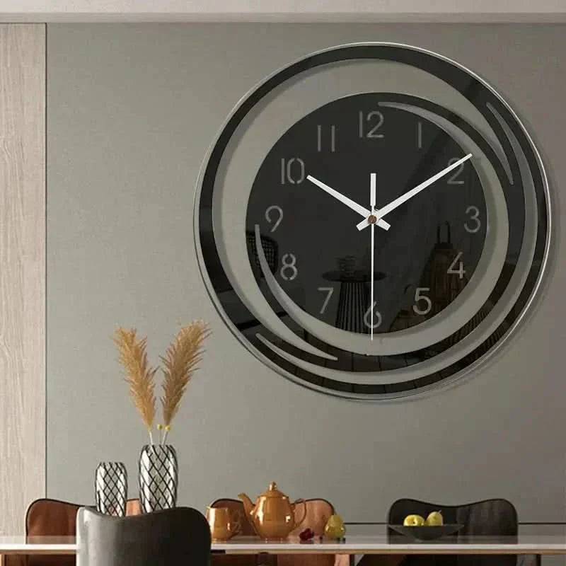 AuroraTime akril falióra csendes, modern dizájn minimalista stílusban
