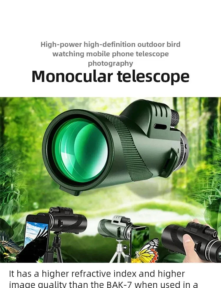 Apex Prism 80x nagyítású professzionális egyszemes távcső
