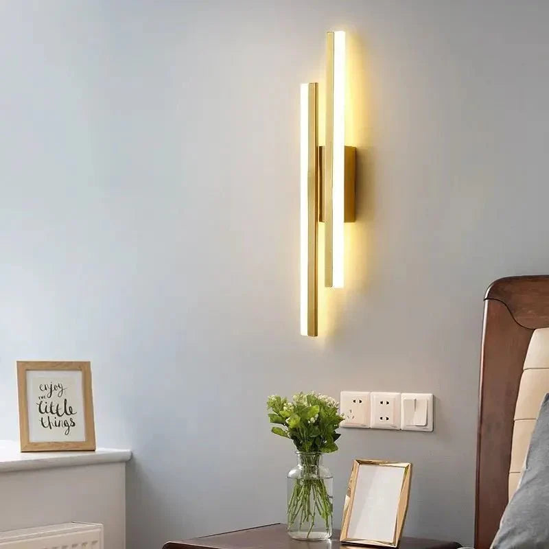 NovaArc LED Wall Light With Three Color Modes Dimmable For Bedrooms
