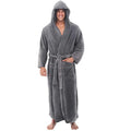 CozyCloud メンズ フード付きバスローブ 究極のくつろぎ快適さのために