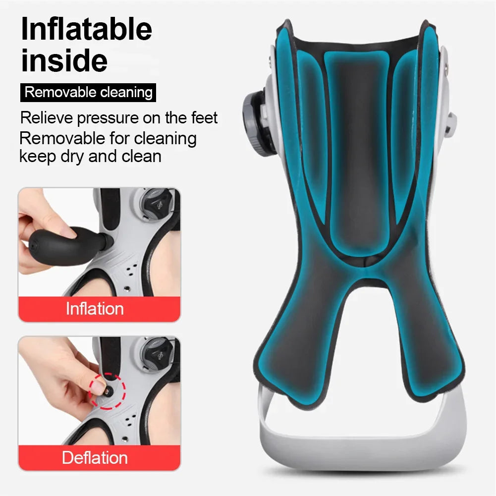 Foot Drop Ankle Brace With Adjustable Orthopedic Support