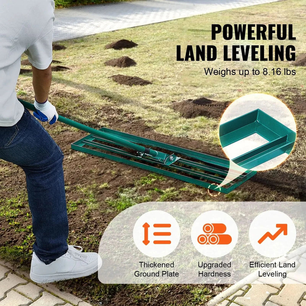 Apex Green Tools fűgereblye extra hosszú, hátbarát nyéllel háztulajdonosoknak