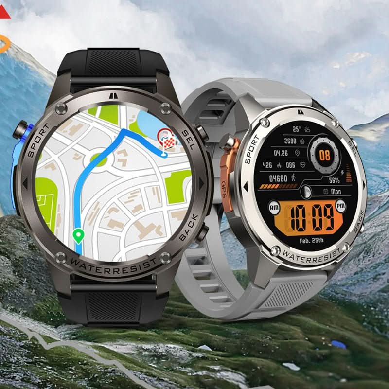 TrailNova X GPS・コンパス・健康モニタリング搭載アウトドアスマートウォッチ