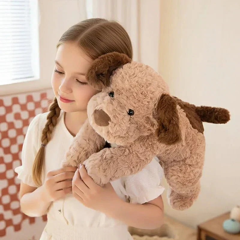 CuddlePup plüss kutyapárna gyerekeknek, nem mérgező, kényelmes alváshoz