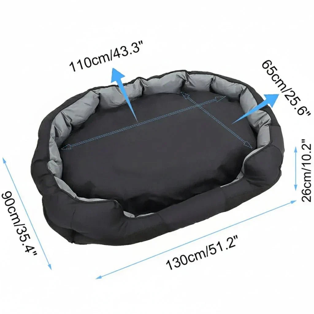 OrthoPaw 整形外科用フォーム製犬用ベッド 関節と背骨のサポート用