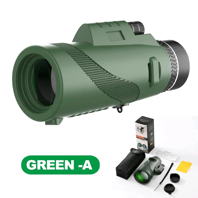 Apex Prism 80x nagyítású professzionális egyszemes távcső
