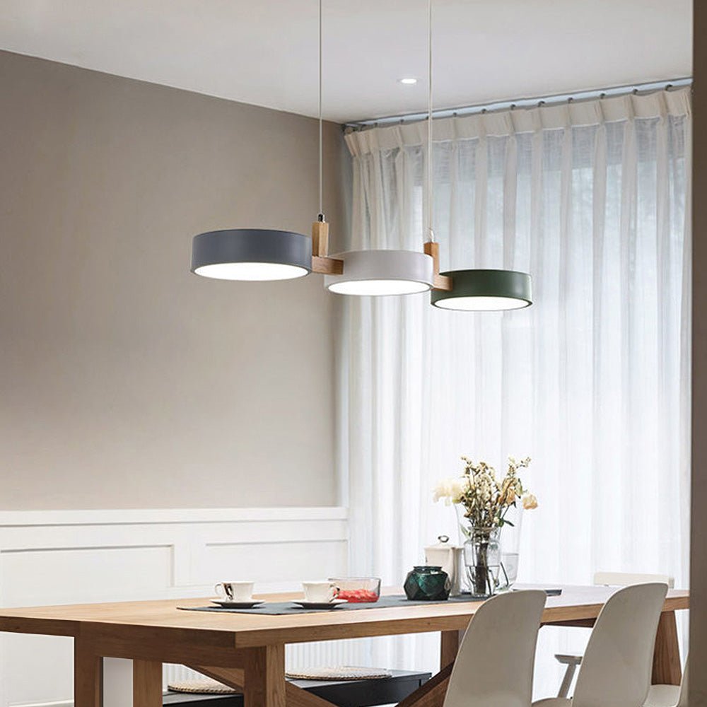 AuroraLume Nordic LED függeszték meleg fénnyel nappalikba
