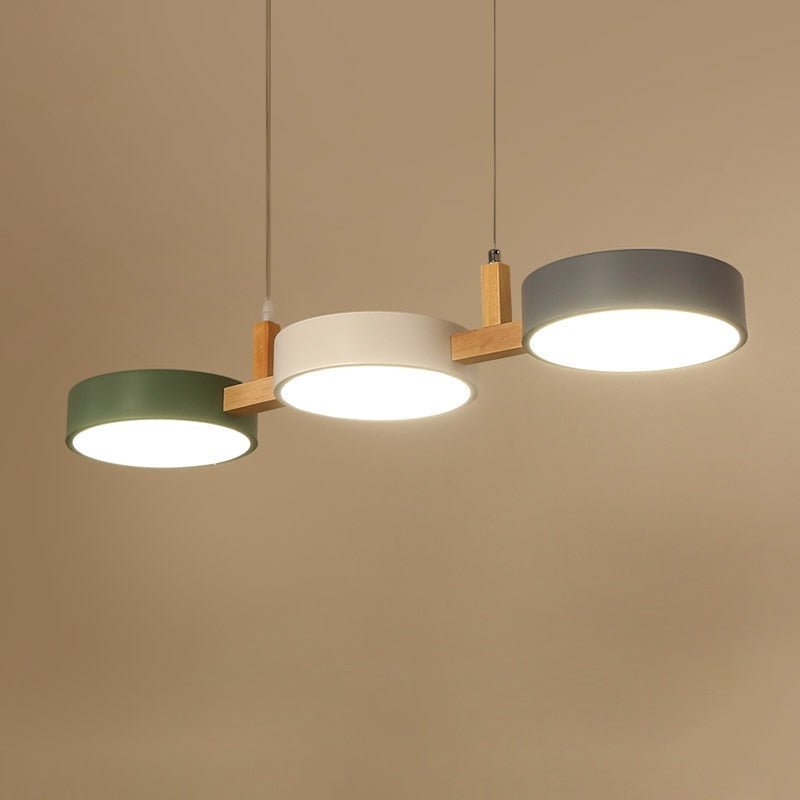 AuroraLume Nordic LED függeszték meleg fénnyel nappalikba