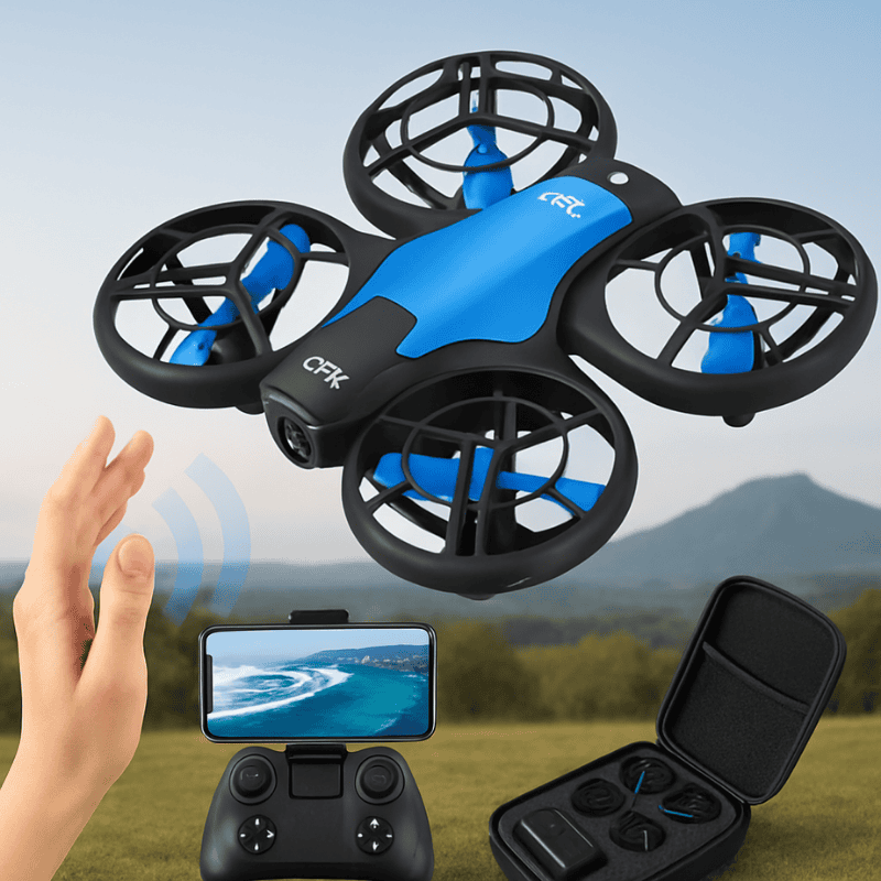SkyNova FPVドローン 1080P広角カメラ付き 高度維持機能 コンパクト 初心者向け