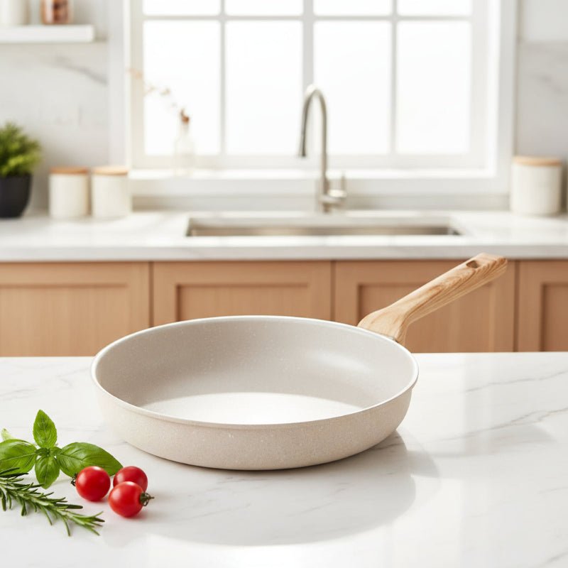ClayShield tapadásmentes wok és serpenyő indukciós és gáz főzőlapokhoz házi szakácsoknak