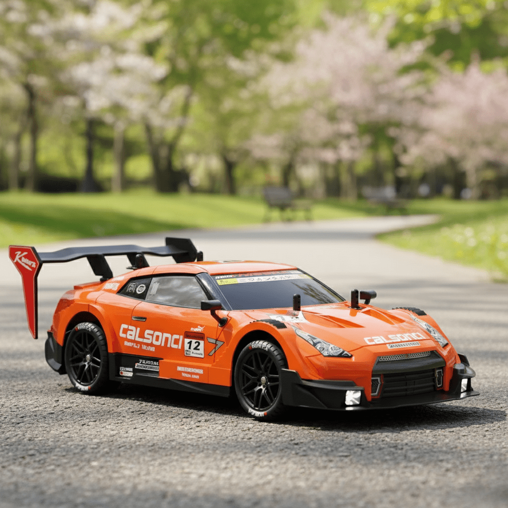 DriftPulse 4WD Drift távirányítós autó valósághű részletekkel és 2,4 GHz-es vezérléssel távirányítós rajongóknak