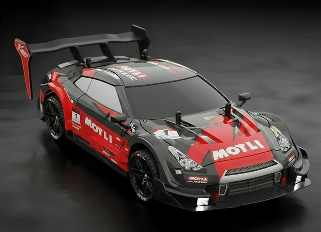 DriftPulse 4WD Drift távirányítós autó valósághű részletekkel és 2,4 GHz-es vezérléssel távirányítós rajongóknak