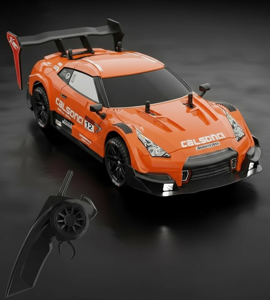 DriftPulse 4WD Drift távirányítós autó valósághű részletekkel és 2,4 GHz-es vezérléssel távirányítós rajongóknak