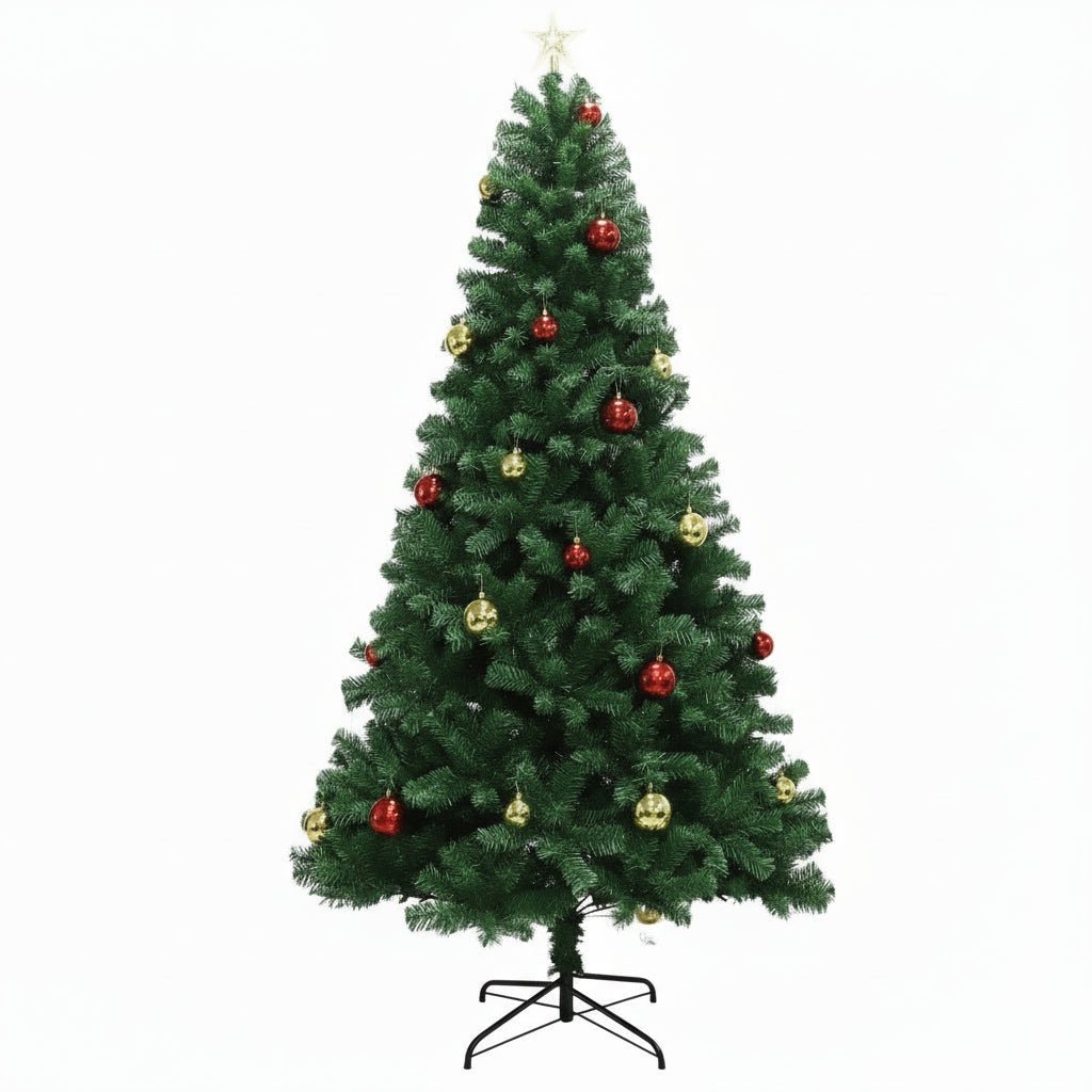 LumaSpruce LED 人工クリスマスツリー 8種類の華やかなライトパターン付き