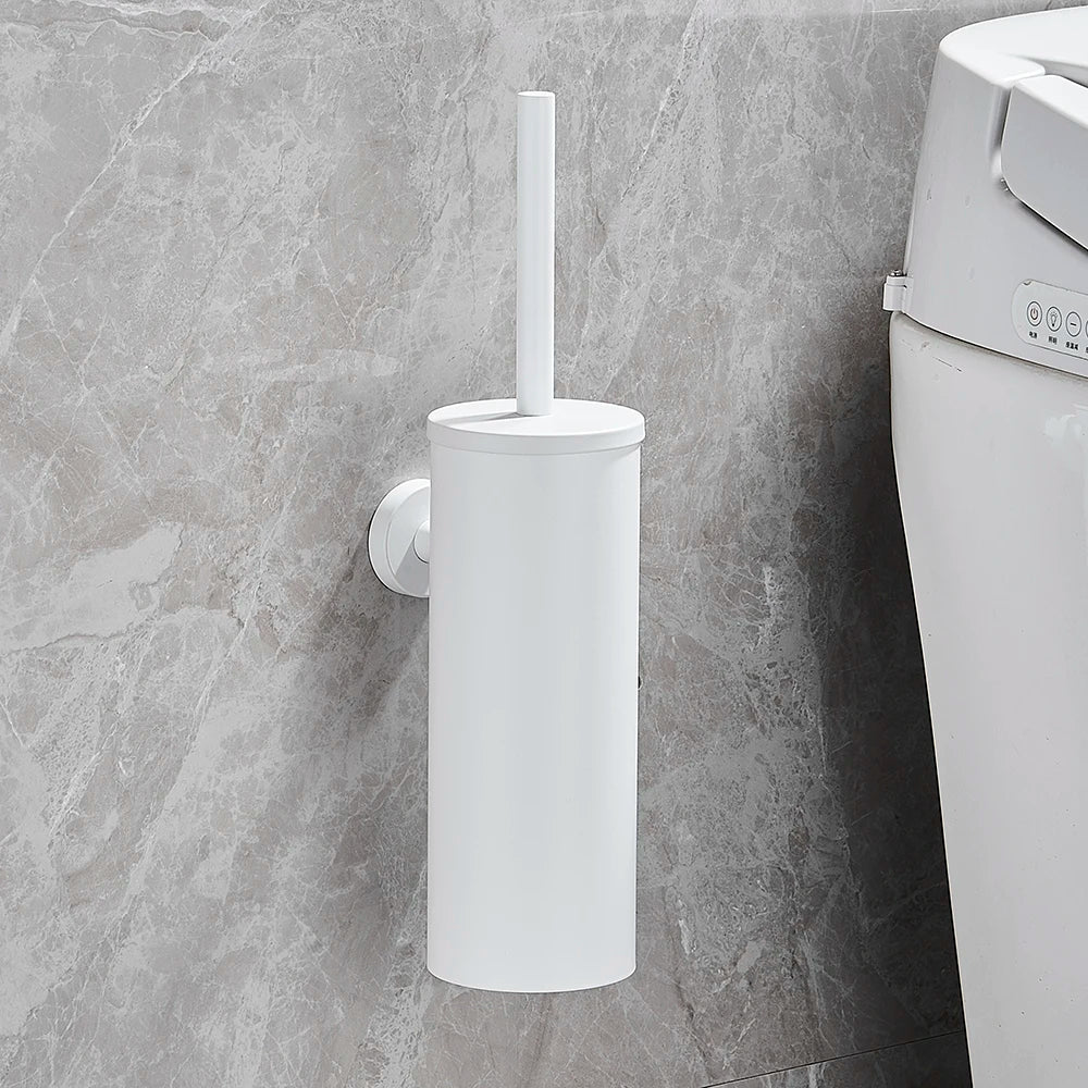 エアロストーン ステンレス製トイレブラシセット 壁掛けタイプ モダンバスルーム用