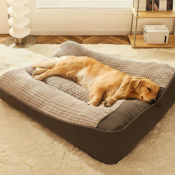 CozyNest 大型犬用整形外科犬用ベッド 傷に強く背骨サポート付き