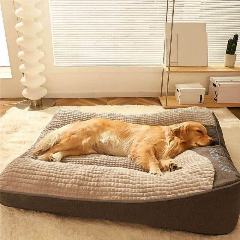 CozyNest 大型犬用整形外科犬用ベッド 傷に強く背骨サポート付き