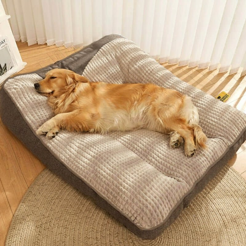 CozyNest 大型犬用整形外科犬用ベッド 傷に強く背骨サポート付き