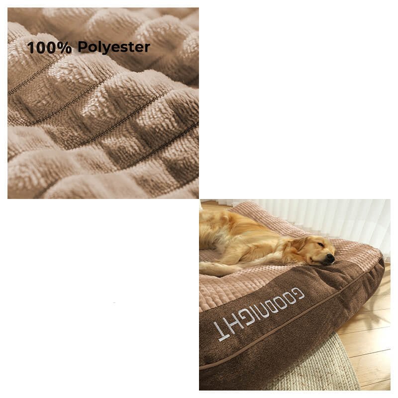 CozyNest 大型犬用整形外科犬用ベッド 傷に強く背骨サポート付き