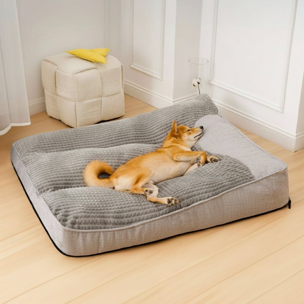 CozyNest 大型犬用整形外科犬用ベッド 傷に強く背骨サポート付き