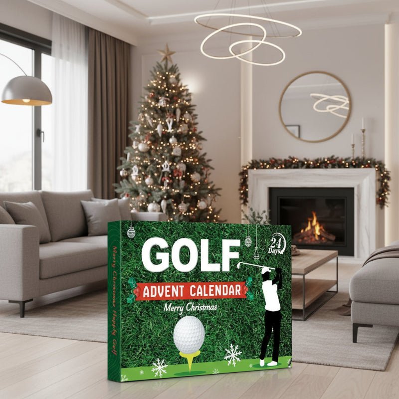BirdieBox 2025 Végső Golf Adventi Naptár 24 Napos Kiegészítőkkel Golfrajongóknak