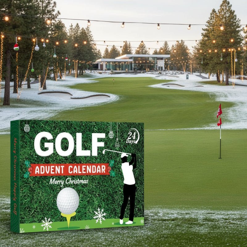 BirdieBox 2025 Végső Golf Adventi Naptár 24 Napos Kiegészítőkkel Golfrajongóknak