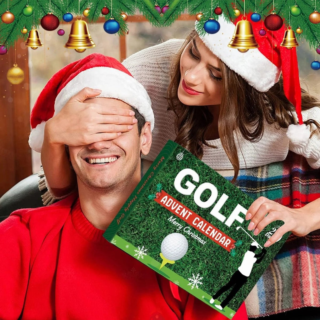 BirdieBox 2025 Végső Golf Adventi Naptár 24 Napos Kiegészítőkkel Golfrajongóknak