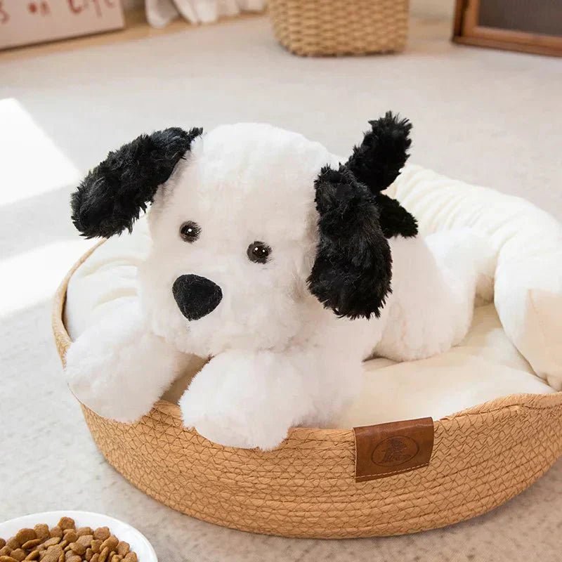 CuddlePup plüss kutyapárna gyerekeknek, nem mérgező, kényelmes alváshoz