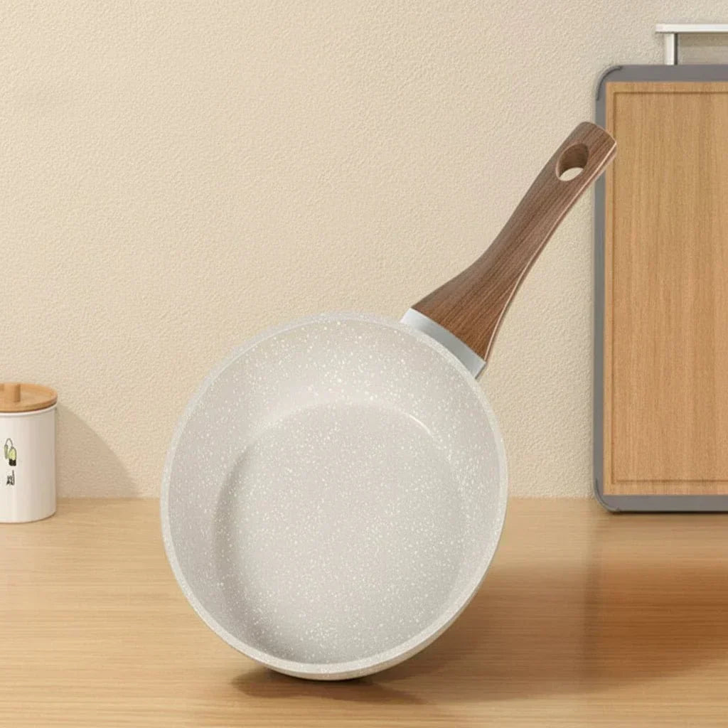 テラストーン ディープノンスティックパン 医療用石コーティング付き 家庭用 ガス・IH対応