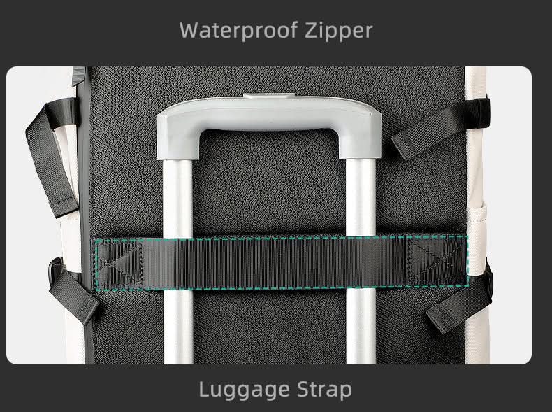 AeroTrail bővíthető rolltop hátizsák laptoprekesszel ingázóknak