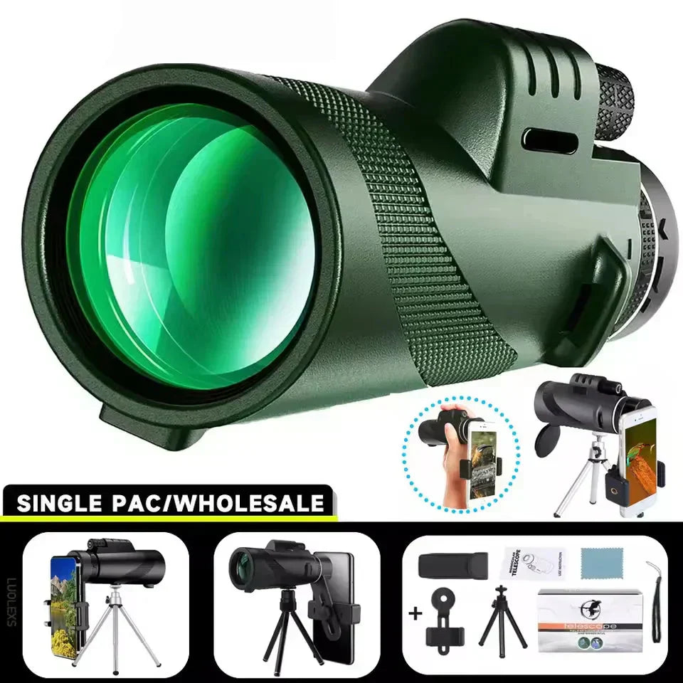 Apex Prism 80x nagyítású professzionális egyszemes távcső