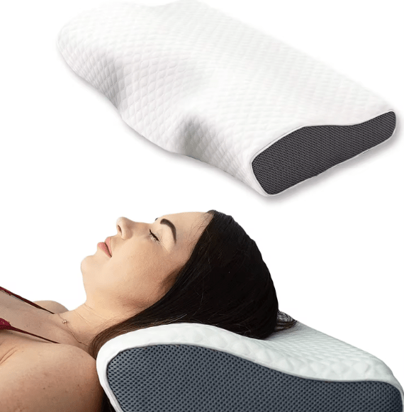 クワイエットレスト いびき防止枕 カップルのための快適な睡眠といびき軽減用