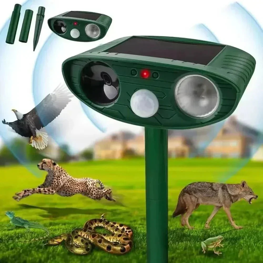 猫と犬用超音波動物撃退器 効果的な保護