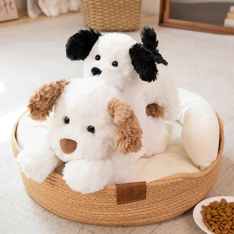 CuddlePup plüss kutyapárna gyerekeknek, nem mérgező, kényelmes alváshoz