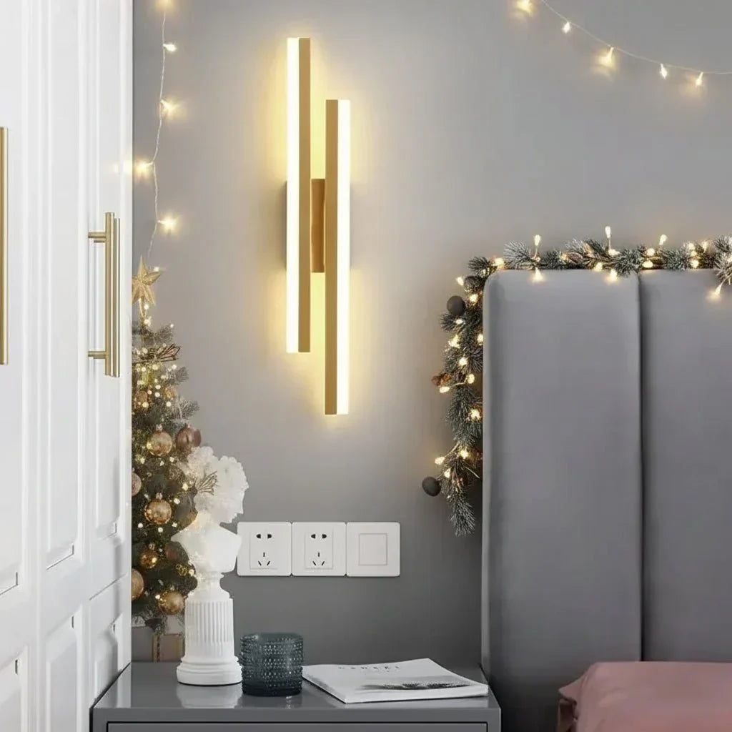 NovaArc LED Wall Light With Three Color Modes Dimmable For Bedrooms