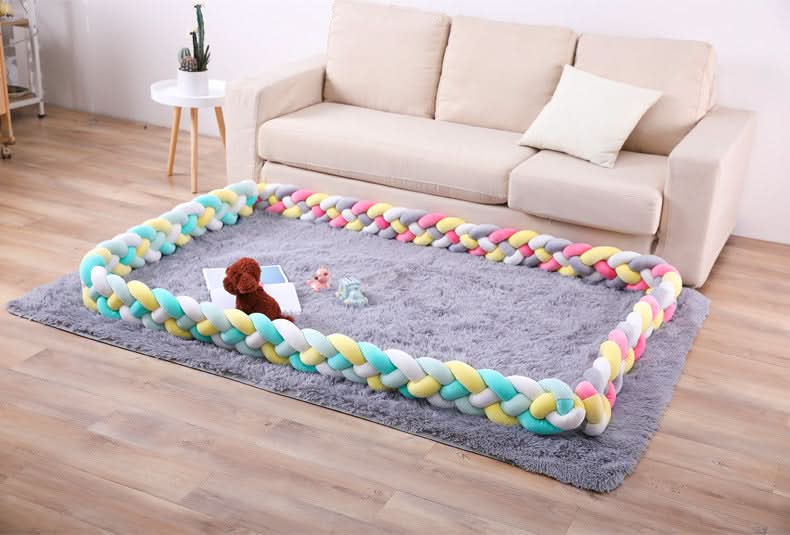 NestGlow Woven Baby Pillow For Safe Sleep And Restful Development For Babies
