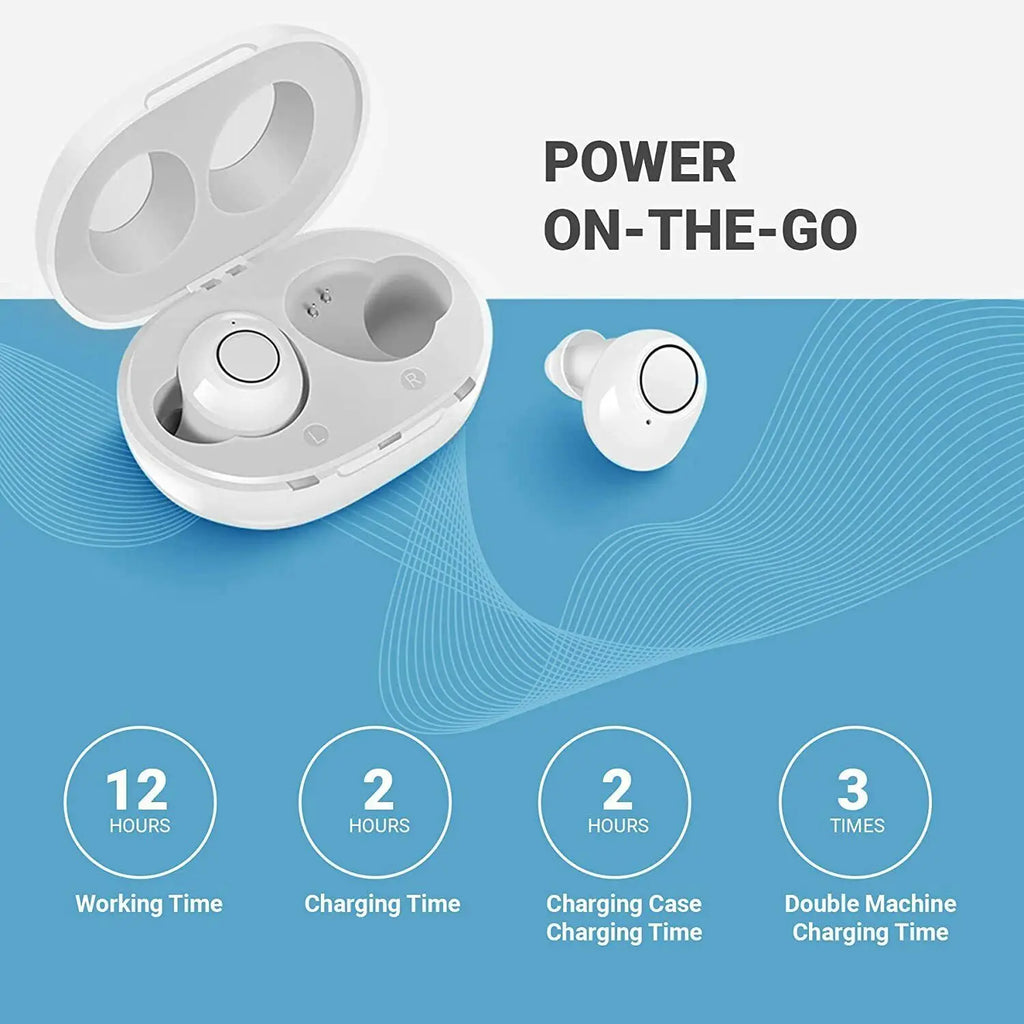 マルチモードサウンド対応 Bluetoothアプリ制御スマート補聴器
